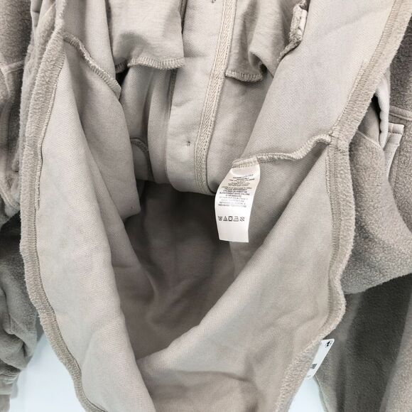 NEW Free People Ruby Jacket Shacket Shirt Jacket Sz S Stone Distressed Ovresized - Picture 8 of 10